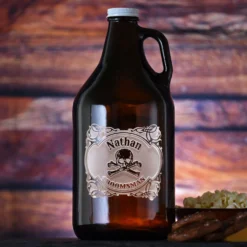 Skull And Bones Groomsman Growler