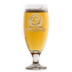 Monogrammed Lager Beer Chalice -crystal imagery shop M8 goblet
