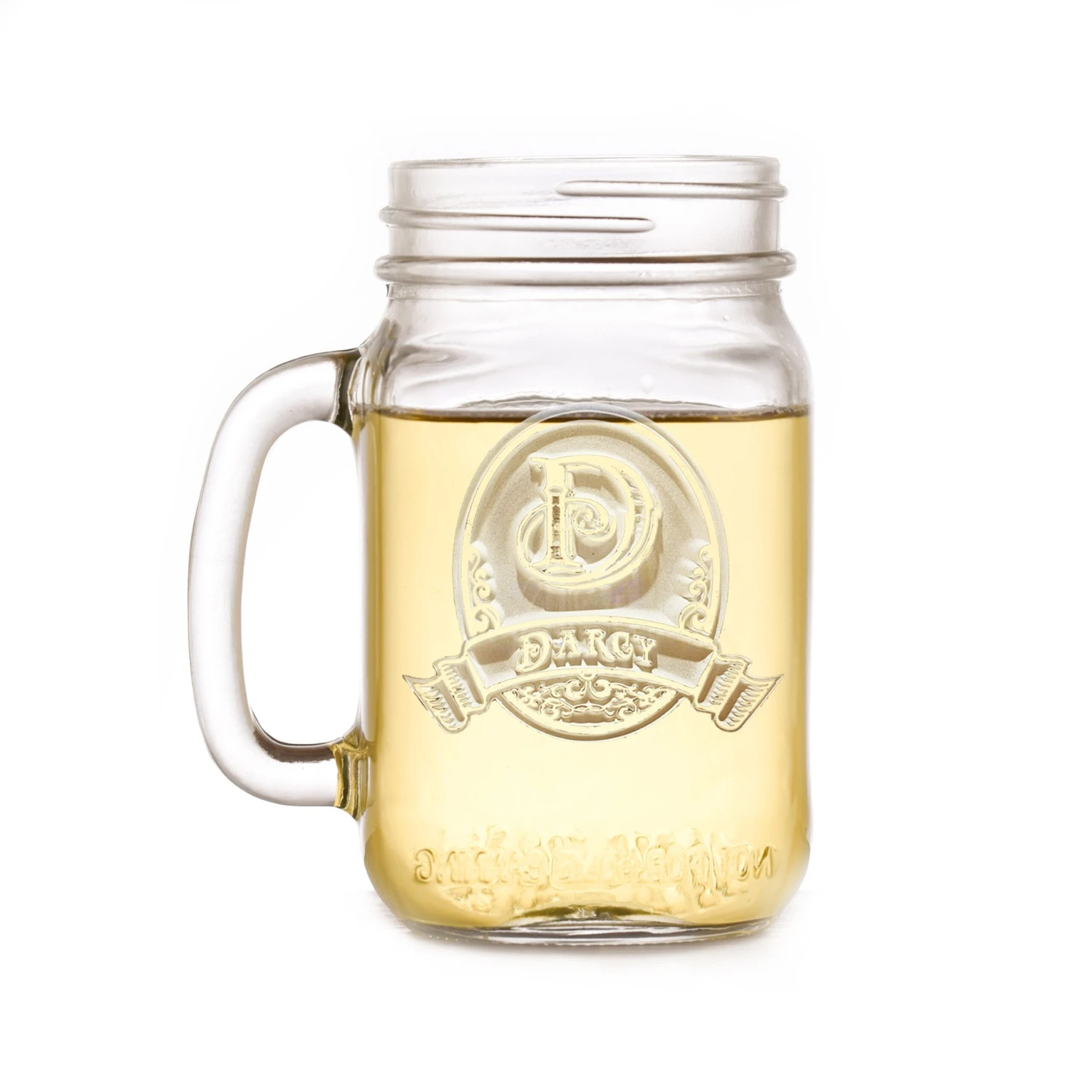 Personalized Mason Jar Mug 2 Personalized Mason Jar Mug - Image 2