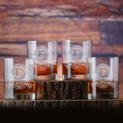 Bourbon Glasses Set Of 4
