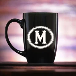 Engraved Monogrammed Coffee Mug