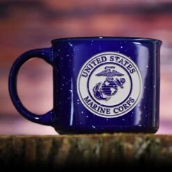 Marines Campfire Mug, Military Gift
