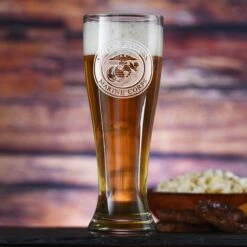 Marines Pilsner Beer Glass