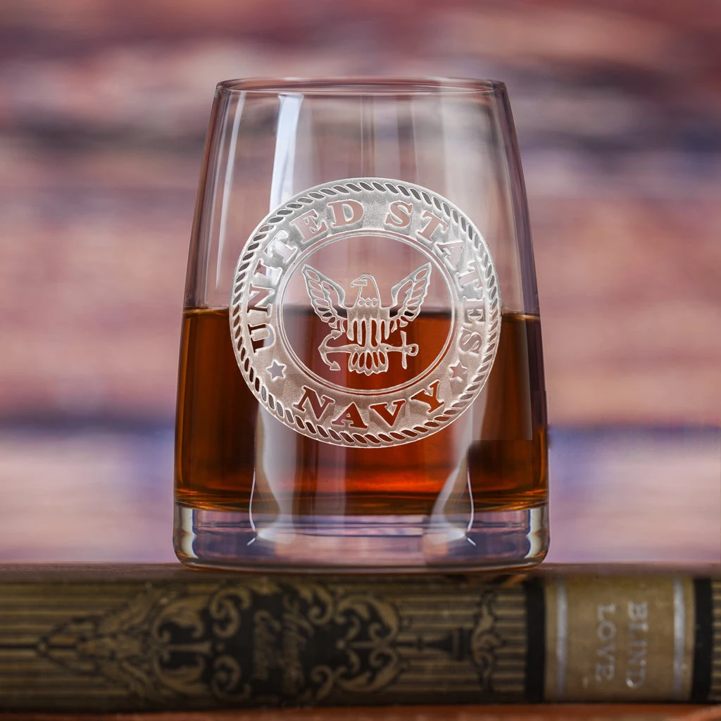 Navy Stolzle Experience Whiskey Glass 1 Navy Stolzle Experience Whiskey Glass
