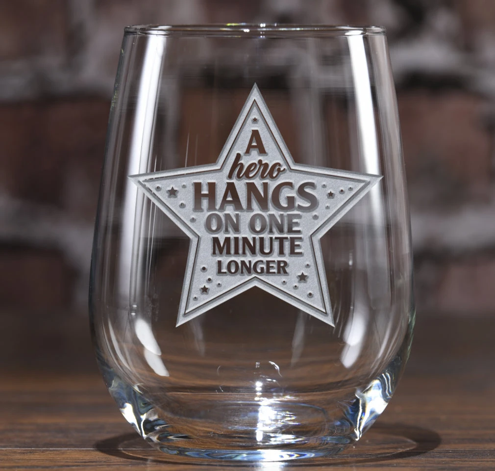 Heroes Of Coronavirus Thank You Stemless Wine Glass 3 Heroes Of Coronavirus Thank You Stemless Wine Glass - Image 3