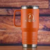 Personalized Travel Tumbler With Handle