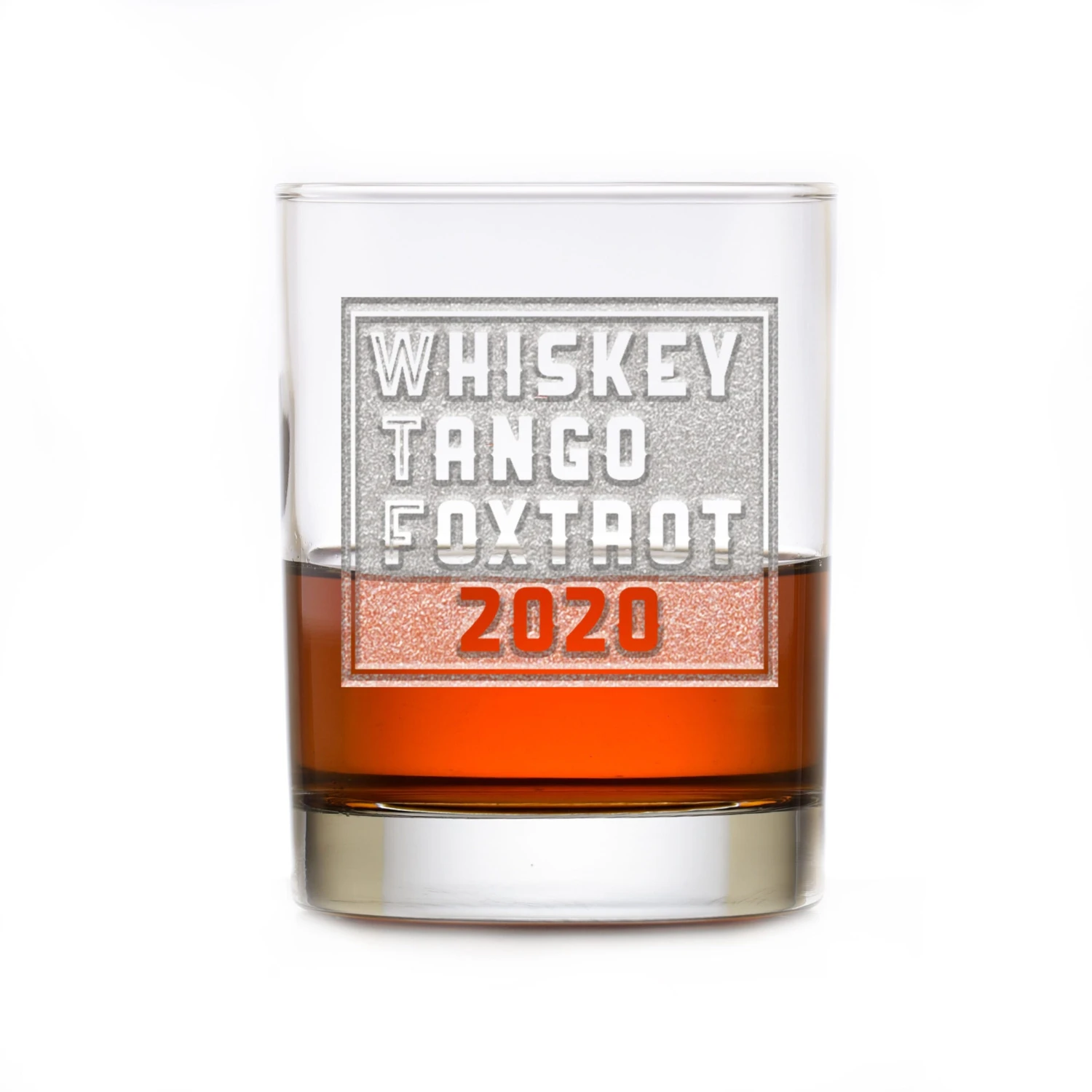 WTF 2020, Whiskey Tango Foxtrot Rocks DOF Glass 2 WTF 2020, Whiskey Tango Foxtrot Rocks DOF Glass - Image 2