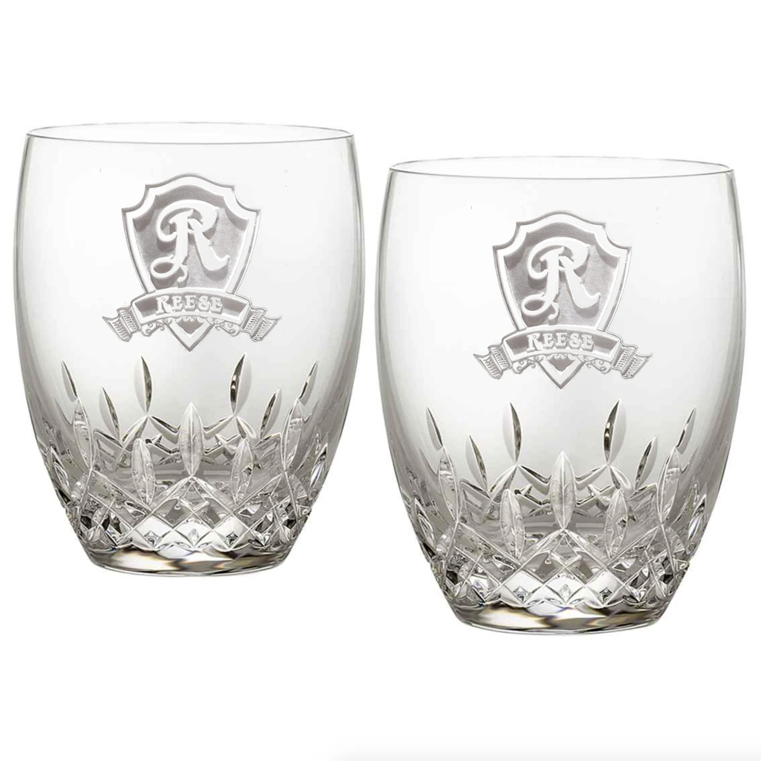 Waterford Crystal Lismore Essence DOF Pair 2 Waterford Crystal Lismore Essence DOF Pair - Image 2