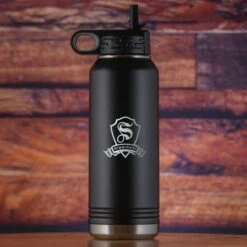 Custom Engraved Insulated Sports Water Bottle