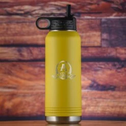 Personalized Engraved Insulated Sports Water Bottle