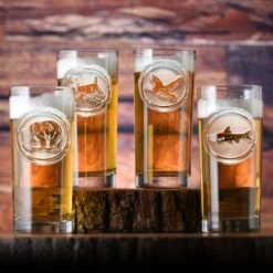 Wildlife Animals Highball Glasses