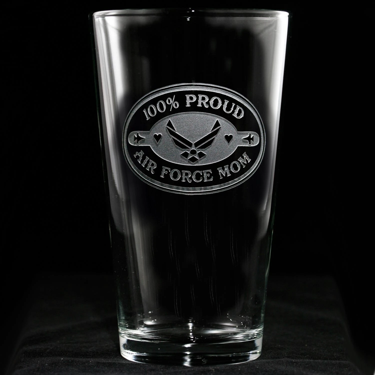 Air Force Mom Pint Pub Beer Glass 2 Air Force Mom Pint Pub Beer Glass - Image 2