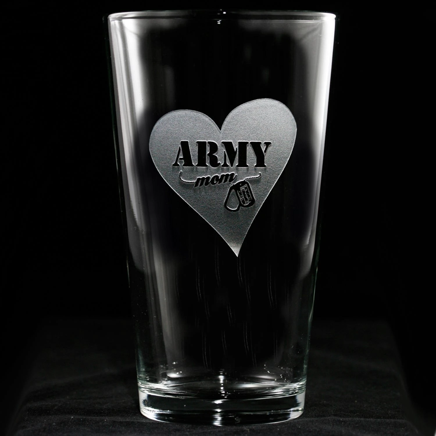 Army Mom Pint Pub Glass 2 Army Mom Pint Pub Glass - Image 2