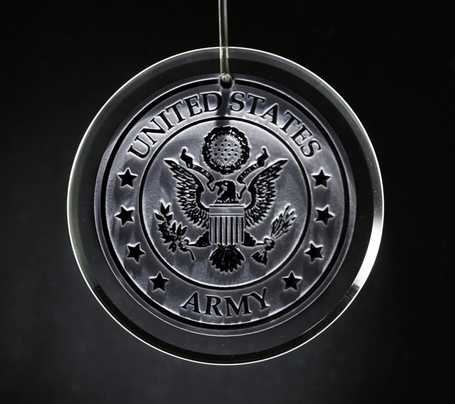 Army Glass Ornament 1 Army Glass Ornament