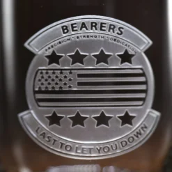 Honor Guard Decanter -crystal imagery shop bearers