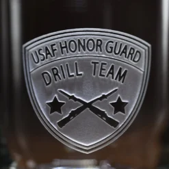 Honor Guard Decanter -crystal imagery shop drill Team