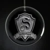 Engraved Ornament, Personalized Shield