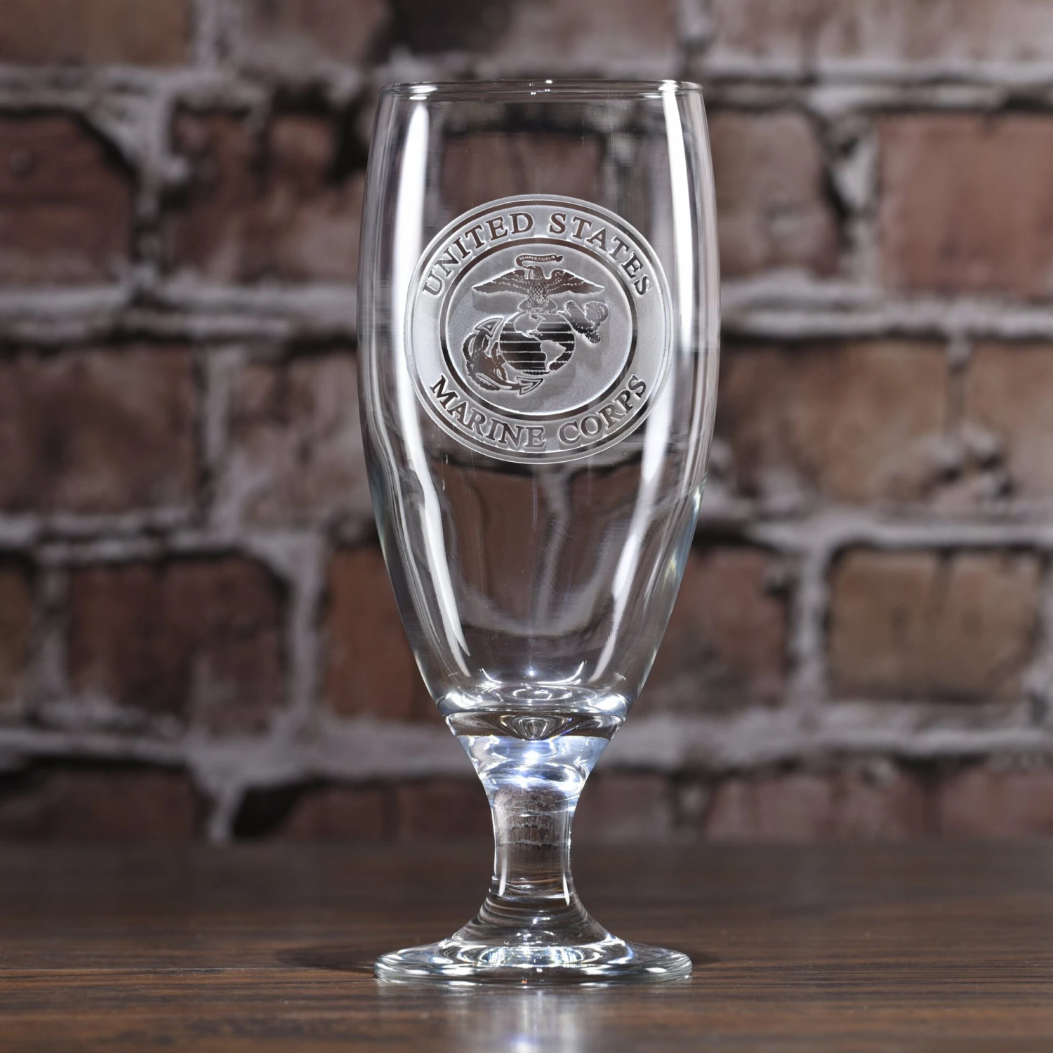 Engraved Marines Water, Iced Tea Goblet 2 Engraved Marines Water, Iced Tea Goblet - Image 2