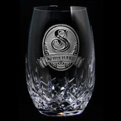Engraved Waterford Stemless Wine Glass PAIR -crystal imagery shop waterford stemless wine scaled
